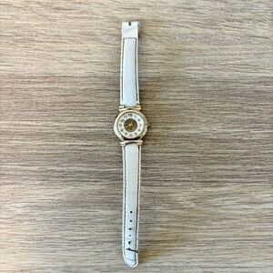 Vintage Details Quartz Women’s Watch Gold Tone White Dial Japan Not Working